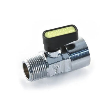 Gas Ball Valve - Female 1/4" x Male 1/4" BSP TM x PF Lever Handle