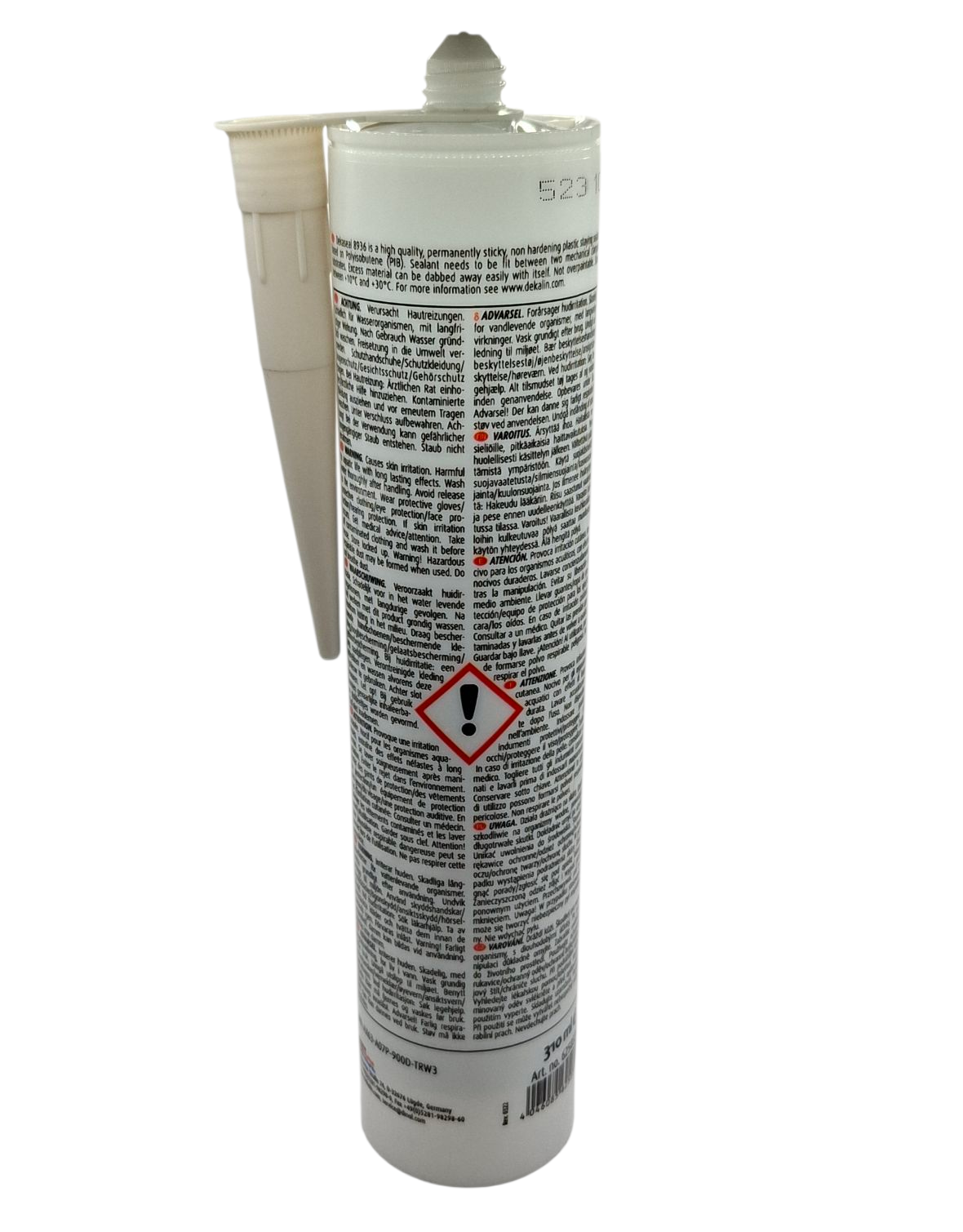 Dekaseal 8936 LIGHT GREY 310 mL Adhesive Sealant silicone motorhome caravan RV premium quality