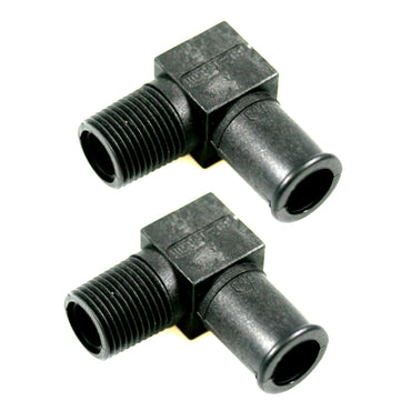 LPG GAS GPL NECAM KOLTEC MEGA REDUCER COOLANT ELBOWS X 2 PLASTIC GENUINE PARTS