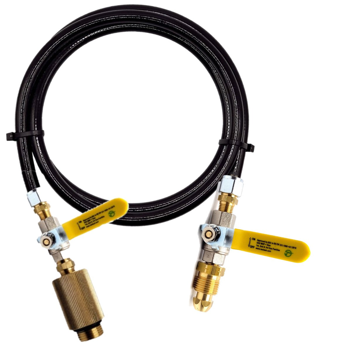 Lpg Gas transfer refill from Bottle 5/8" To UK Bayonet Filling Point Connector 21.8mm