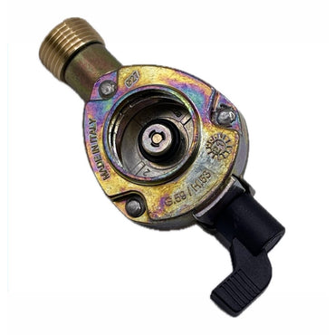 Campingaz Bottle 901,904,907 Connector to 27mm Gas Cylinder Set elbow 90 degrees