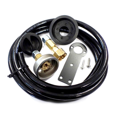 LPG European Gas Bottle21.8mm Refill Kit with Non Return Valve & bracket DISH