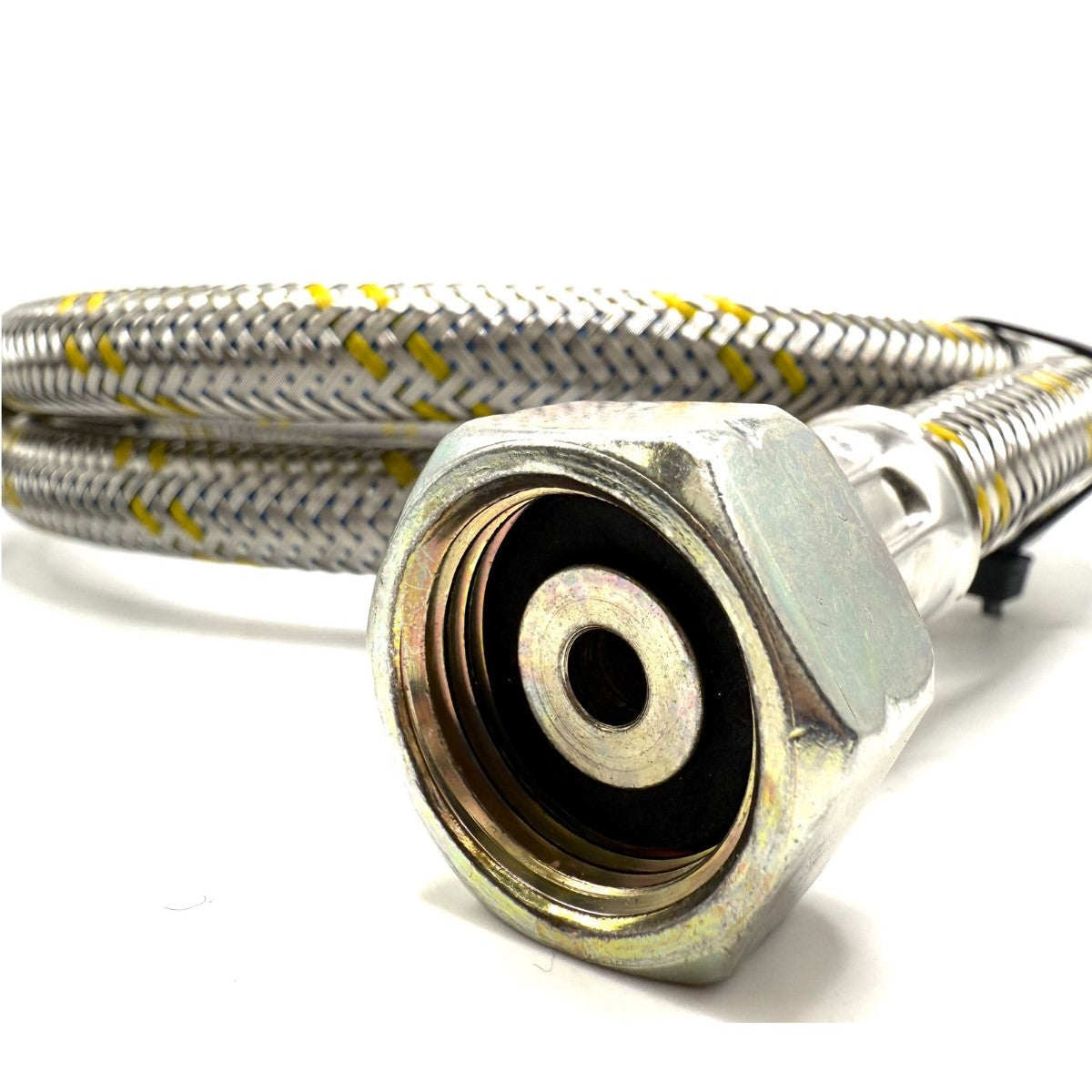 Flexible Reinforced Steel Pipe with refill Campingaz Bottle 901,904,907 and 35mm JUMBO 21.8mm LH Gas Cylinder Set