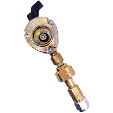 LPG Gas Propane Transfer Refill Set Adaptors to Fill 27mm Clip On Type Cylinders