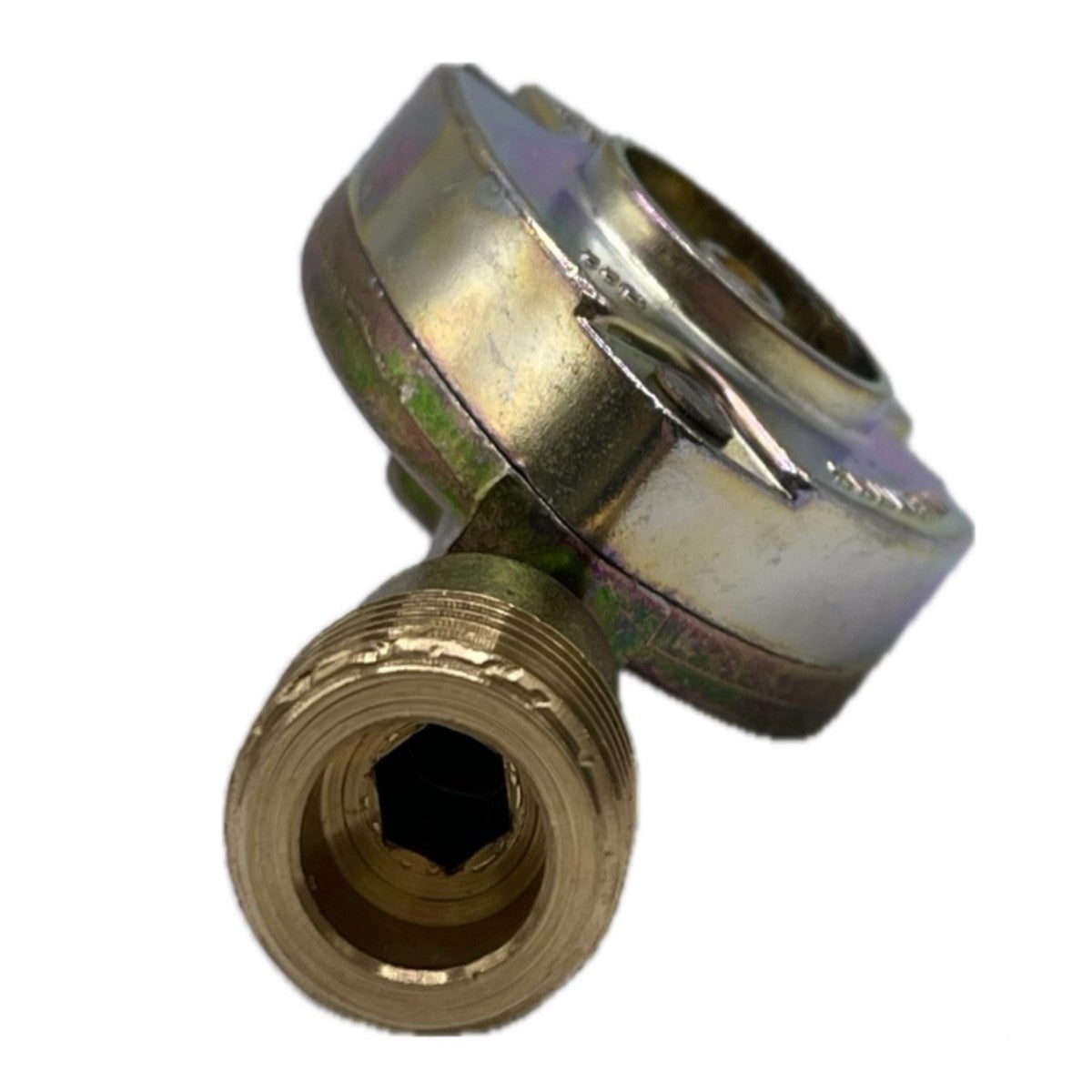 22mm LPG GAS ADAPTER CLIP – ON,  QUICK -ON 22 mm x 21.8 LH, Without non-return valve