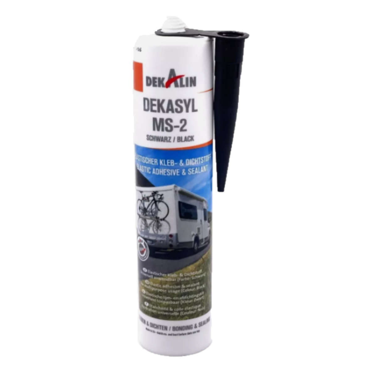 Dekalin Dekaseal MS 2 Polymer adhesive sealant 290 ml BLACK
