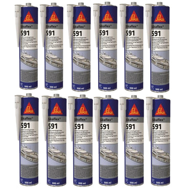 BOX of Sikaflex Marine 291i white 300ml (12 UNITS)