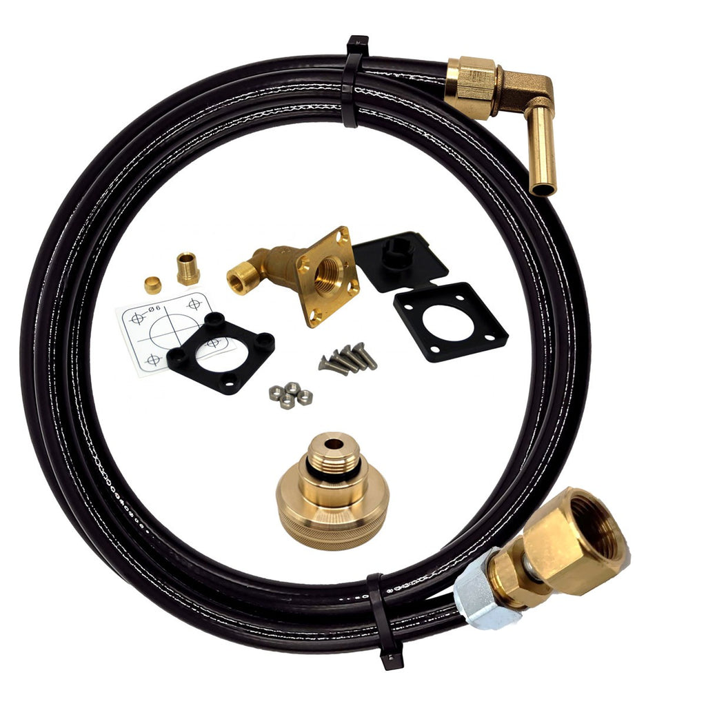 LPG Gas Cylinder Refill Adapter – USA Bottle To European Dish Fill Point
