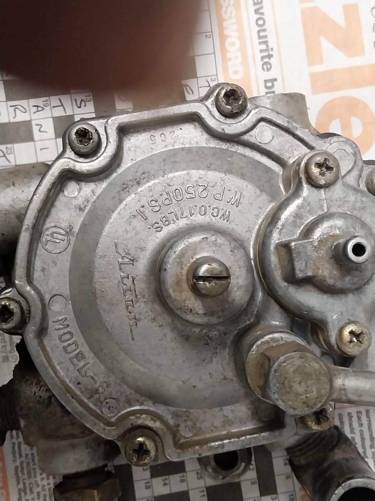 Aisan model S Reducer Repair Kit LPG Regulator for Toyota Forklift Trucks