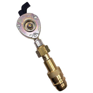 LPG Gas Bottle Refill Adapter Euronozzle 22mm Clip On Type Cylinder Filler