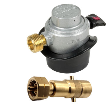 35mm JUMBO Clip On Type Adapter for Propane Butane Gas Bottles Cylinders with Bayonet adapter