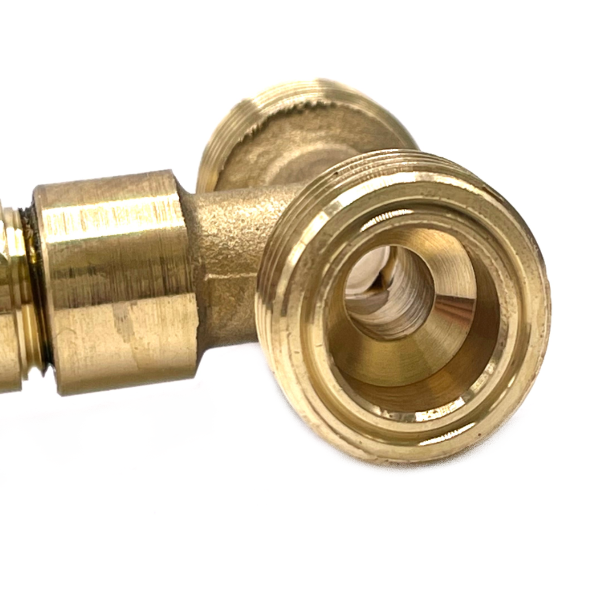 3 Way T Tee Connector Propane Lpg gas Shell KLF for European Gas Bottles