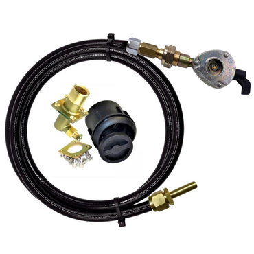 LPG Gas Propane Remote Refill Set Adaptors To Fill 21mm Clip On Type Cylinders