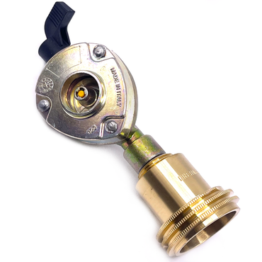 LPG GPL ACME Adaptor to 20mm Clip On 511 Type Adapter Set to Fill Gas Bottles in Belgium, Switzerland, Germany, Ireland, Luxembourg Gas Stations