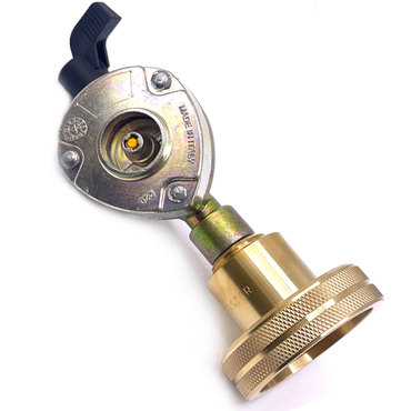 LPG GPL DISH Adaptor to 20mm Clip On 511 Type Adapter Set to Fill Gas Bottles in France, Italy, East Germany, Sweden, Balkans, Eastern Europe Gas Stations