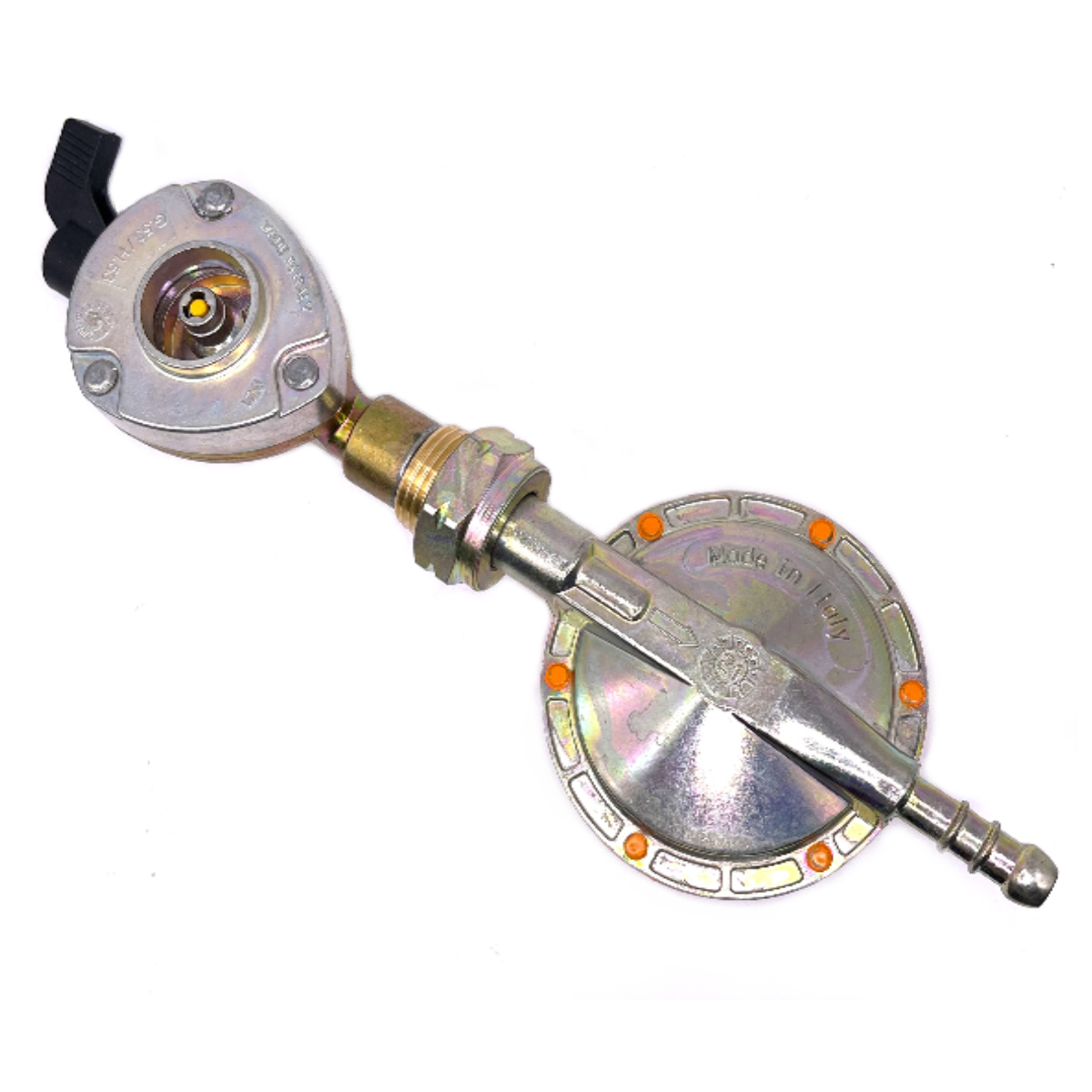 21mm Clip On Gas Cylinder Adapter Set with 29Mbar Butane Gas Regulator