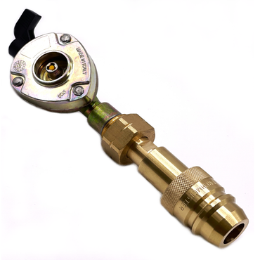 LPG GPL EURONOZZLE Adaptor to 20mm Clip On 511 Type Adapter Set to Fill Gas Bottles in Spain and Portugal