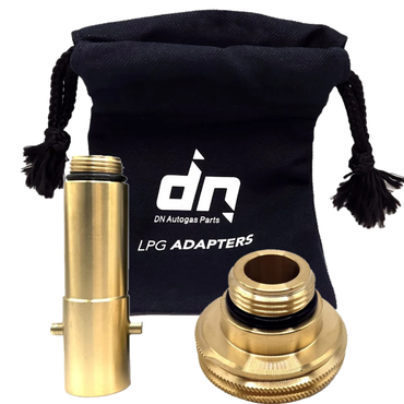 LPG GPL 21.8mm Autogas Safefill Tank Refill Adapter Set Bayonet ACME With Bag