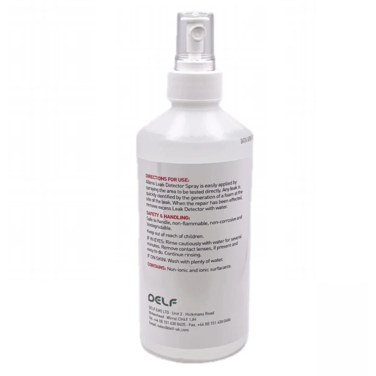 Cura Air and Gas Leak Detector Fluid Spray