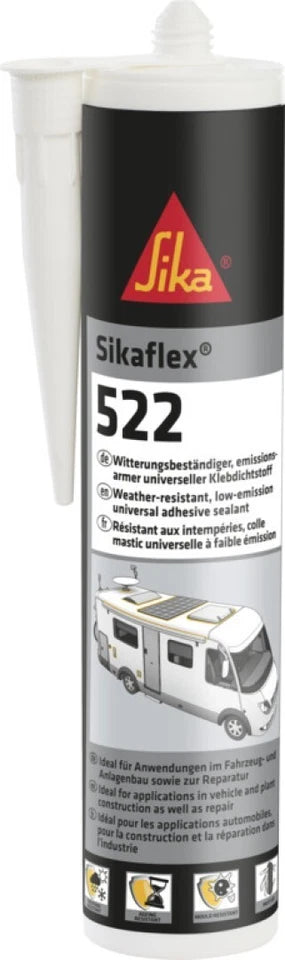 Sikaflex®-522 White 300ml sealant new (3 PCS)