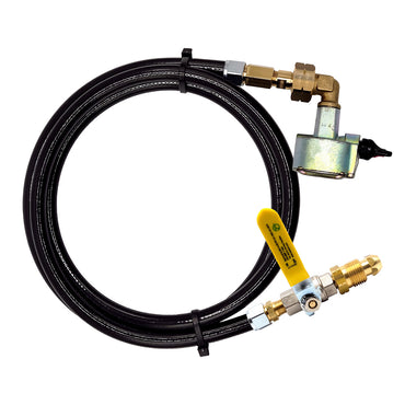 LPG Gas Bottle Refill Set Adaptors to Fill Empty 27mm Clip On Cylinders