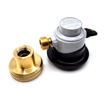 35mm JUMBO Clip On Type Adapter for Propane Butane Gas Bottles Cylinders with DISH Adaptor