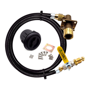 LPG Gas Bottle Filling Adaptor Set UK Bayonet Filling Point and UK Pol Swivel Adapters to Fill Gas Cylinders