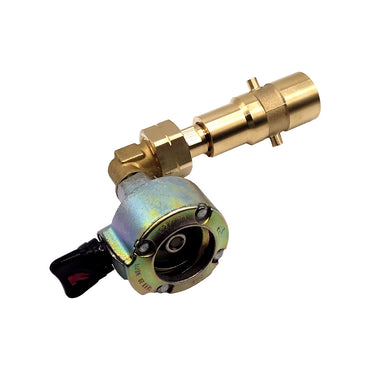 LPG Gas Bottle Refill Adapter UK Bayonet 27mm Clip On Type Cylinder Filler