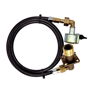 LPG 27mm Patio Clip On Adapter Gas Cylinder Filler Set With UK Bayonet Filling Point Adaptor