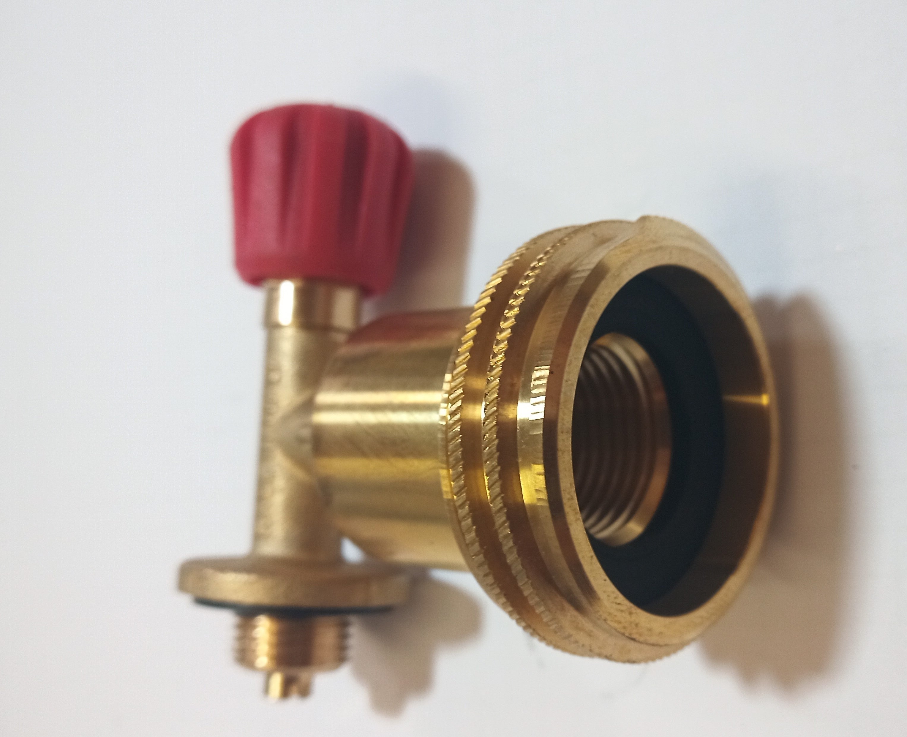 REFILL Campingaz 907,904 & 901 Camping Gas Bottle Adapter with 21.8mm LH Gas Outlet Butane to USA ACME Brass Adaptor