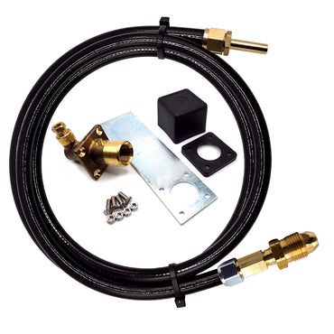 LPG Bayonet Elbowed Filling Point Adapter to Pol Gas Bottle With Cover Lid