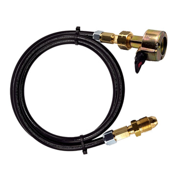 LPG 27mm Clip On Adapter Gas Cylinder Filler Set With UK POL Gas Bottle Adaptor For Filling Empty Gas Bottles