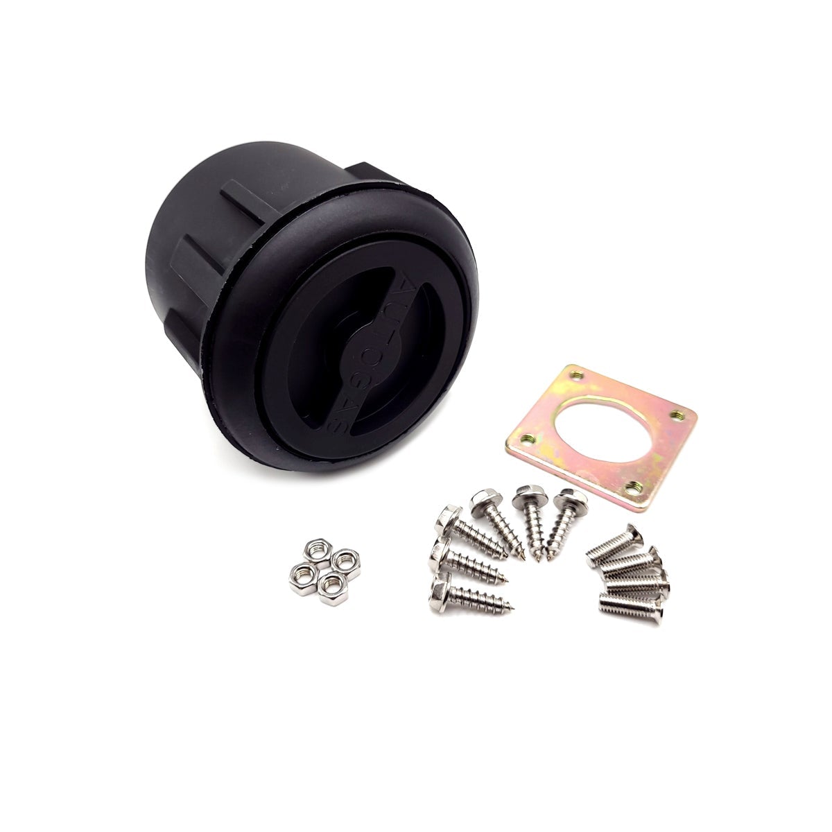 LPG Bayonet Elbow Filling Point to Two Gas It or Gaslow Bottle Swivel Connectors with Pipe and Housing Box