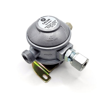 RV LPG Caravan Motorhome Gas Regulator Bulkhead 30mbar with 10mm 90 Degree Outlet