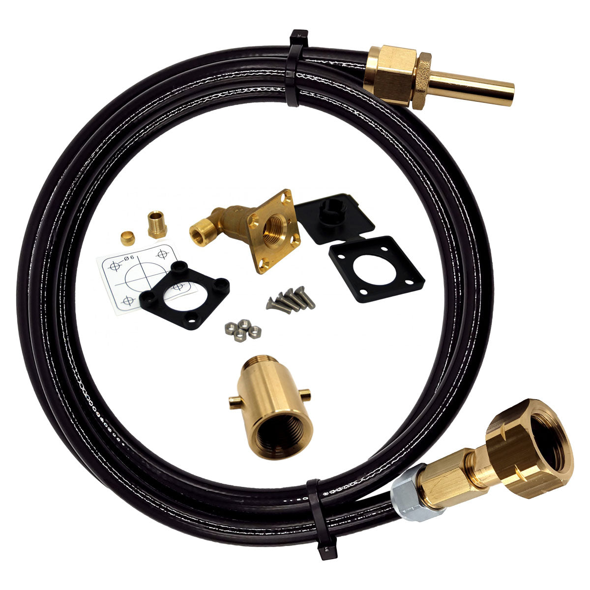 LPG GPL European Gas Bottle Refill Set with Any LPG Adapter ACME DISH EURONOZZLE BAYONET & Non Return Valve Filling Point