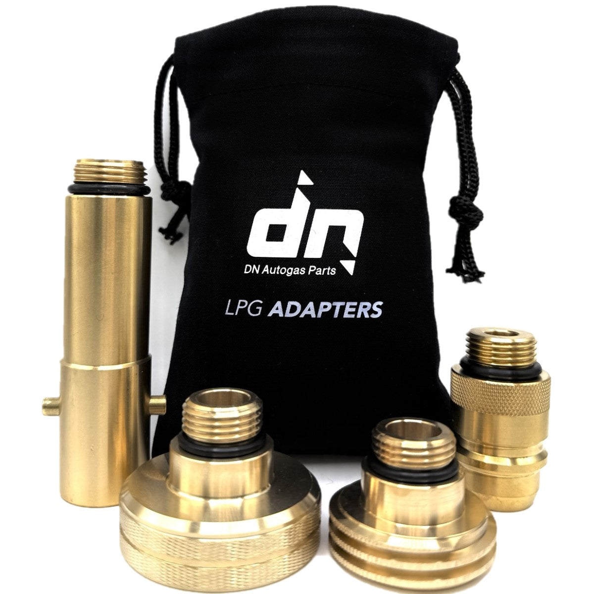 LPG GPL refill SAFEFILL gas bottle Adapters Set M22 for All Europe ACME DISH EURONOZZLE BAYONET with Bag