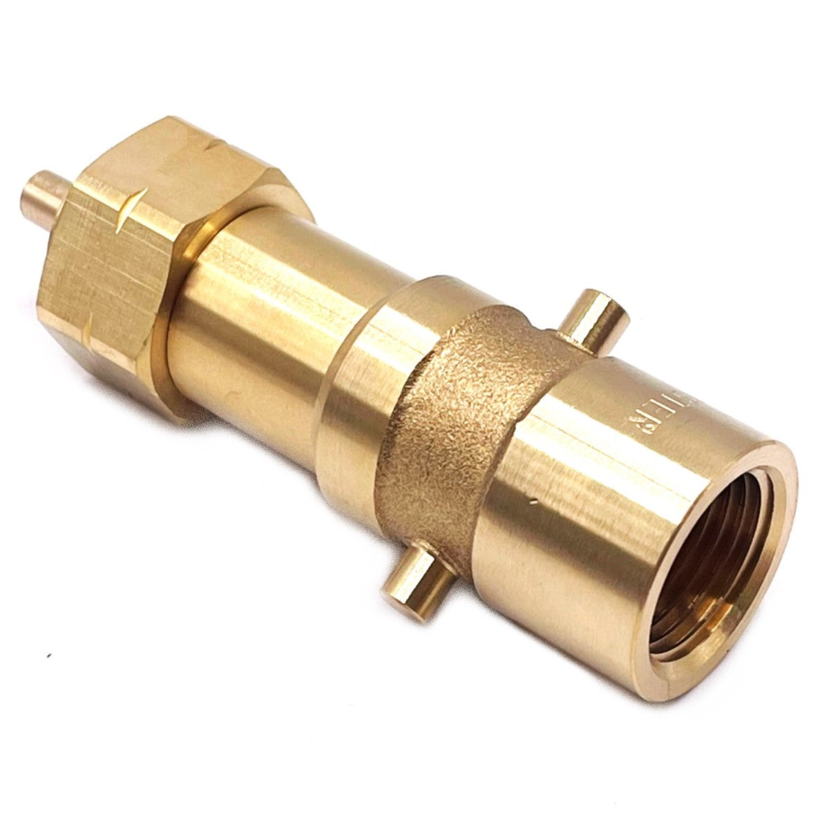 European 21.8LH Gas Bottle To QCC1 Acme Adapter For BBQ, Stove, Campervan
