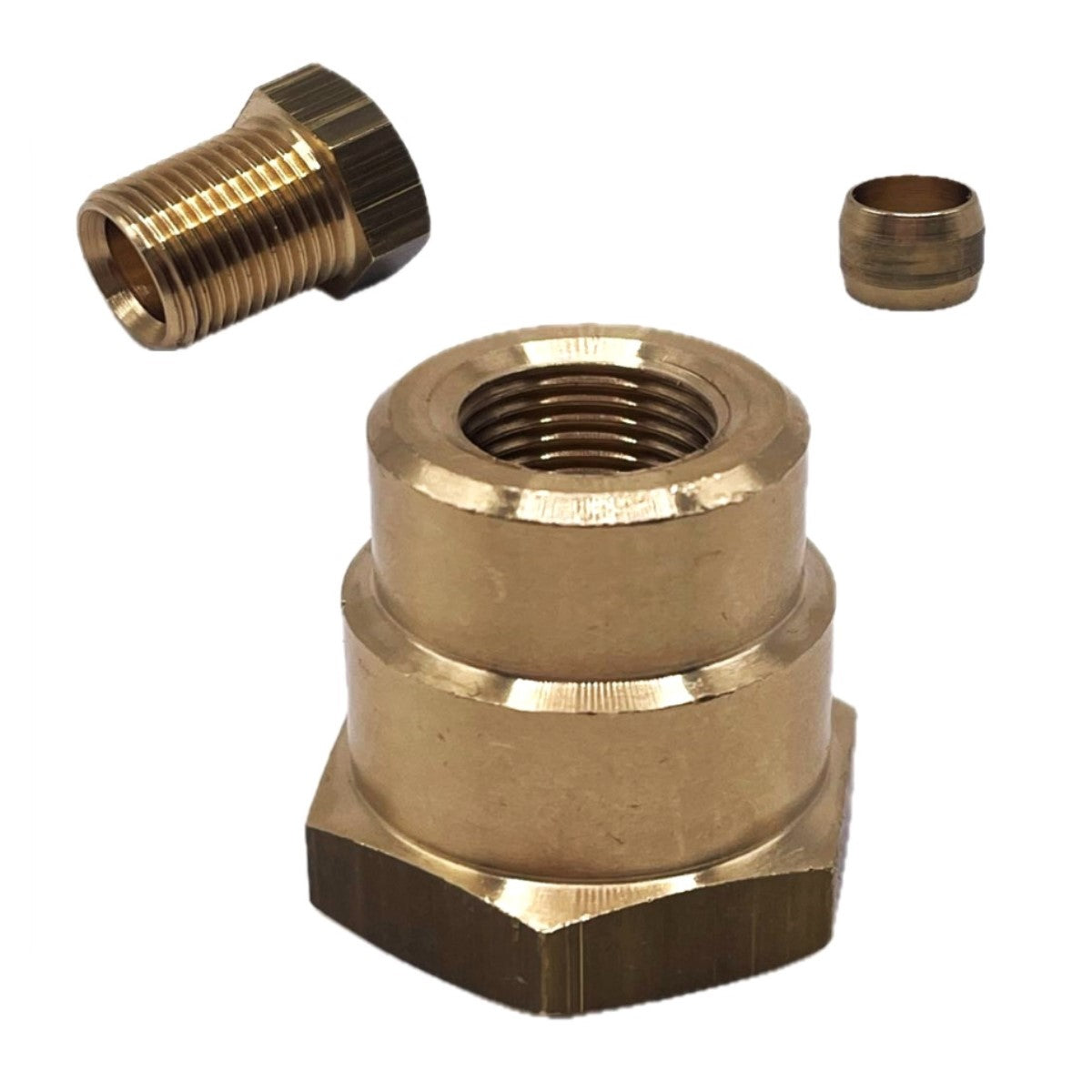 W20 M20 20/150 Female to M12 8mm Copper Adapter rv motorhome caravan