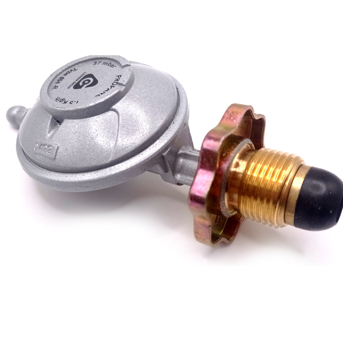 LPG Propane Hand Wheel soft nose Gas pressure Regulator 37mbar