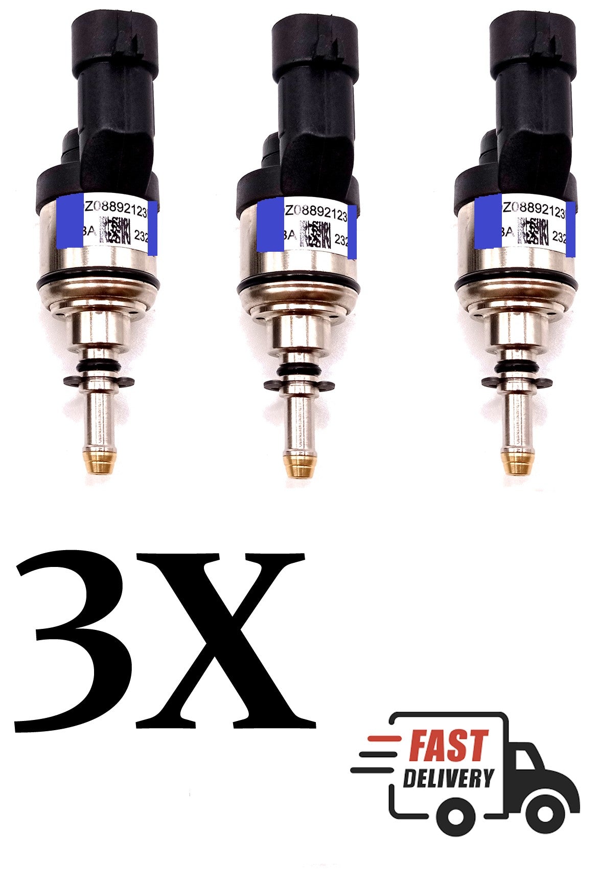 3 X BRC Type Blue LPG Injectors new type