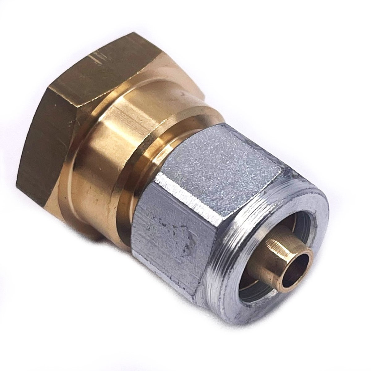 W20 M20 20 fitting to 8mm flexi faro type pipe RV motorhome caravan gas lpg regulator