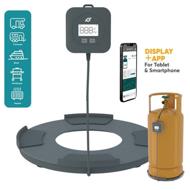LPG iGasView Smart Gas scale with Bluetooth – Up to 40 kg