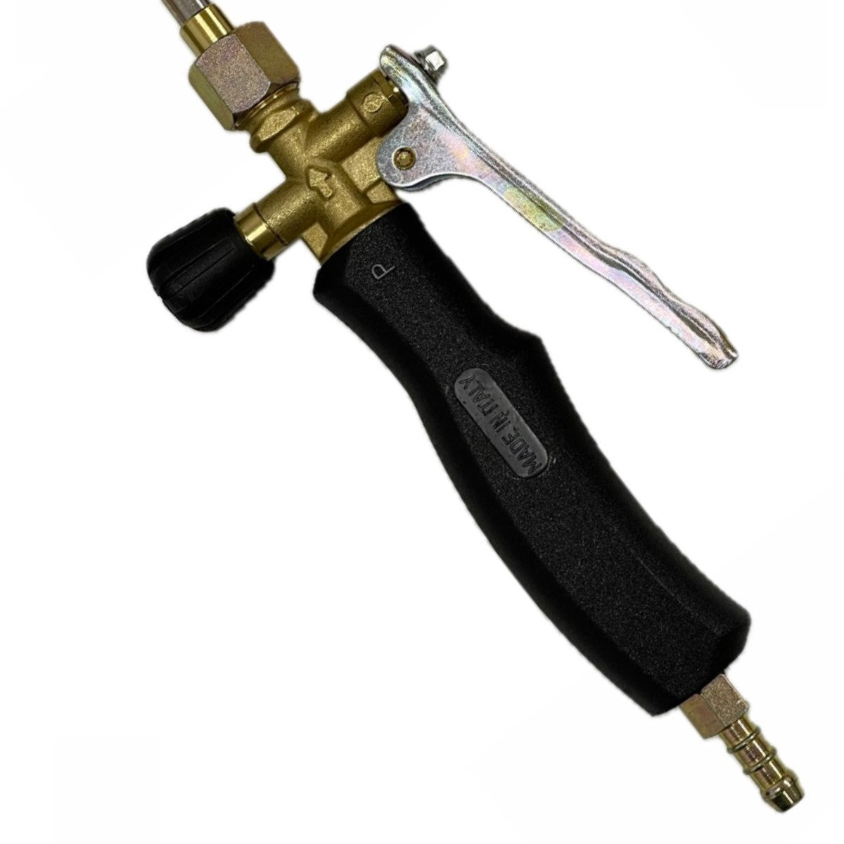 Torch Weed Burner 45mm nozzle + Adjustable High Pressure LPG Regulator 21.8mm LH - 10kg/h + 2m Hose