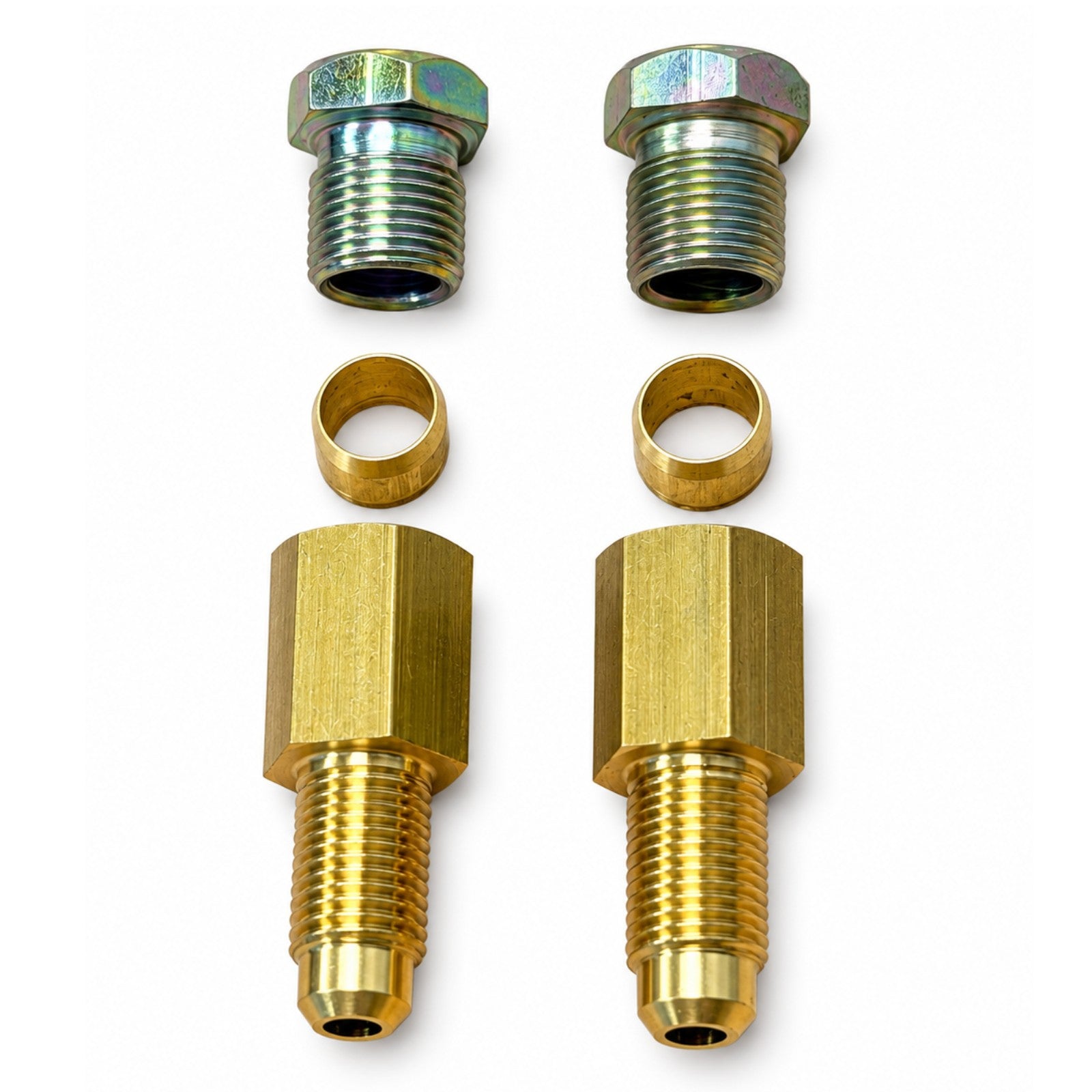 2 x LPG gpl Autogas 6mm to 8mm Flexi, copper, Hose Fitting Connector stepper.