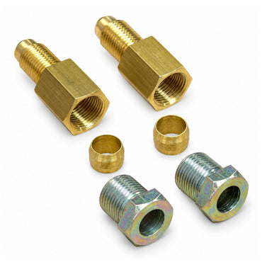 2 x LPG gpl Autogas 6mm to 8mm Flexi, copper, Hose Fitting Connector stepper.