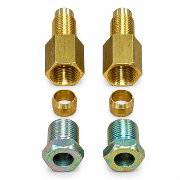 2 x LPG gpl Autogas 6mm to 8mm Flexi, copper, Hose Fitting Connector stepper.