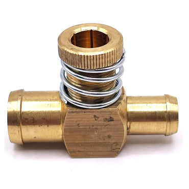 16 x 12 mm Manual Gas Valve Flow control on hose BRASS for lpg conversion
