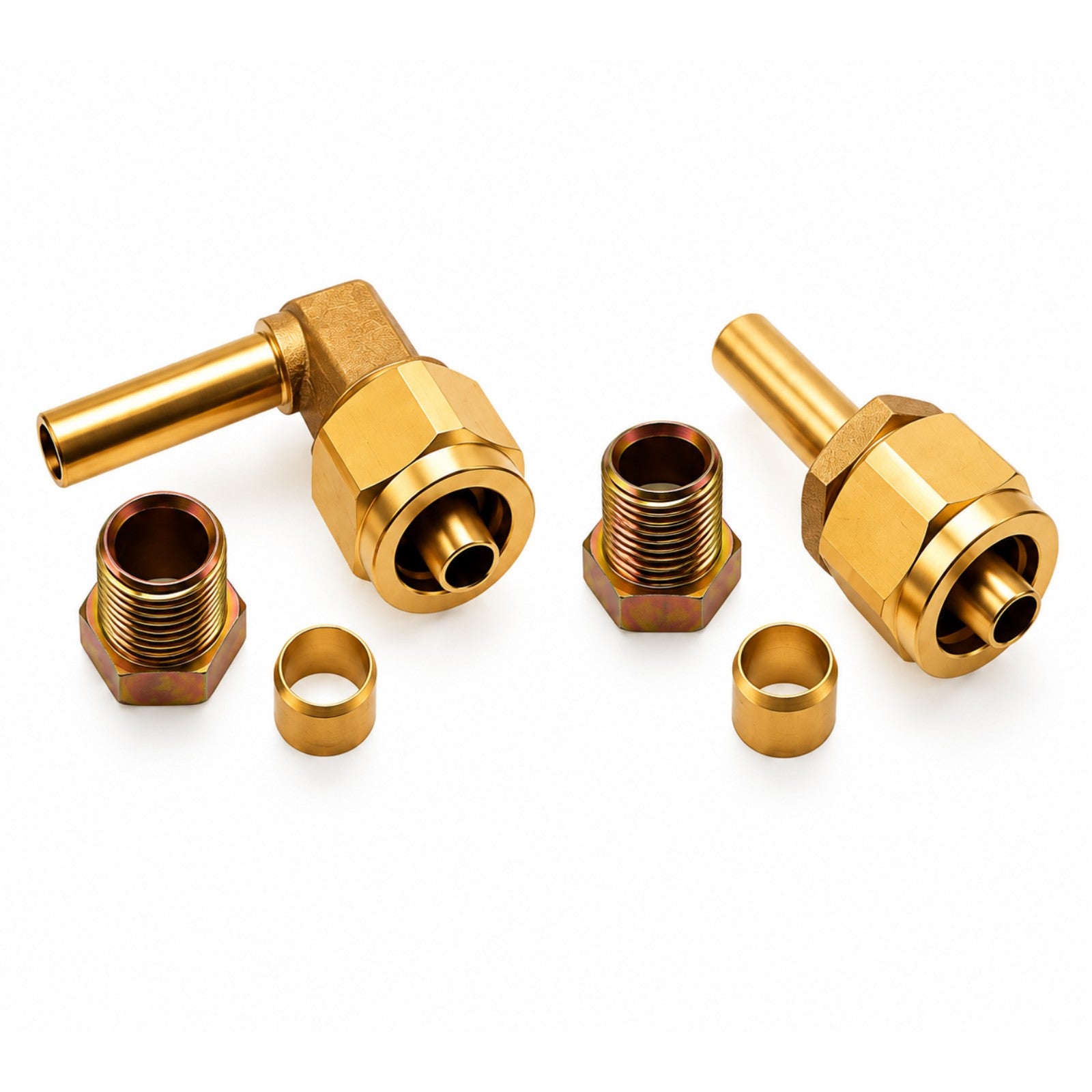 2x 8mm FARO Type LPG Autogas Pipe Fittings Connectors for 8mm FARO Pipe