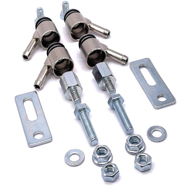 ‘QUICK FIT’ GAS FEED, 4CYL KIT, JAPAN INJECTOR – Ø14 / Ø6 – 2 ORINGS