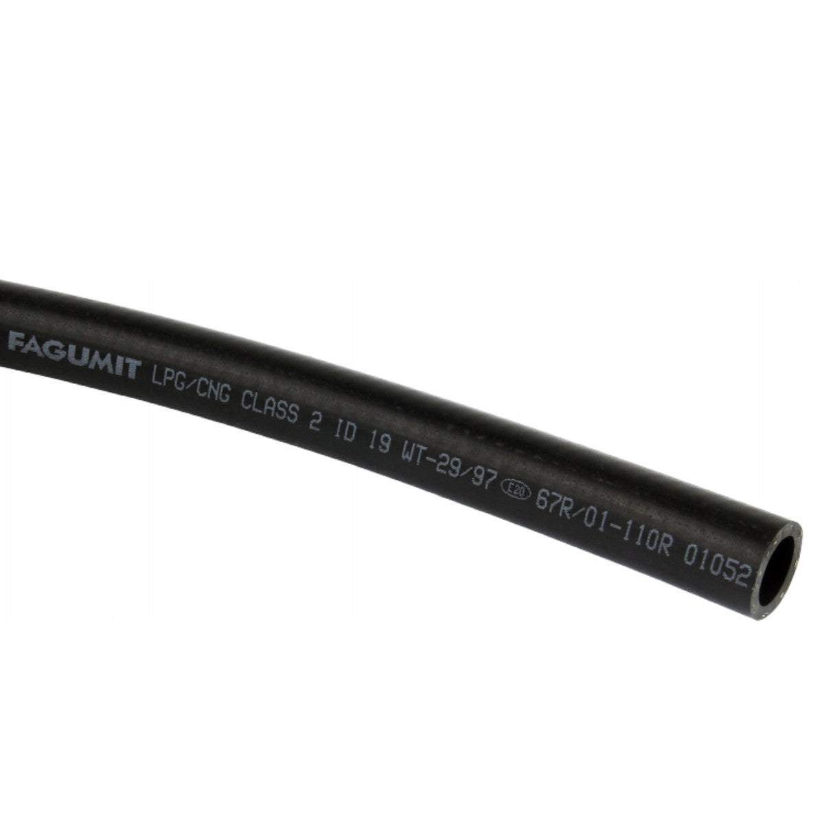 Fagumit LPG/CNG gas vapour rubber hose pipe, WT-29/97 D-19mm internal diameter